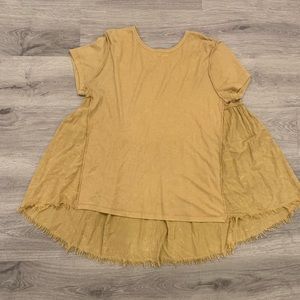 mustard umgee top